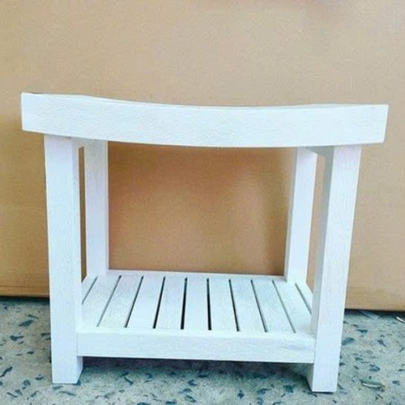 50-249845 White : Ghế Đôn, Ghế Phụ - Phòng Tắm